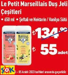 LE PETİT MARSEİLLAİS DUŞ JELİ ÇEŞİTLERİ • 650 ML